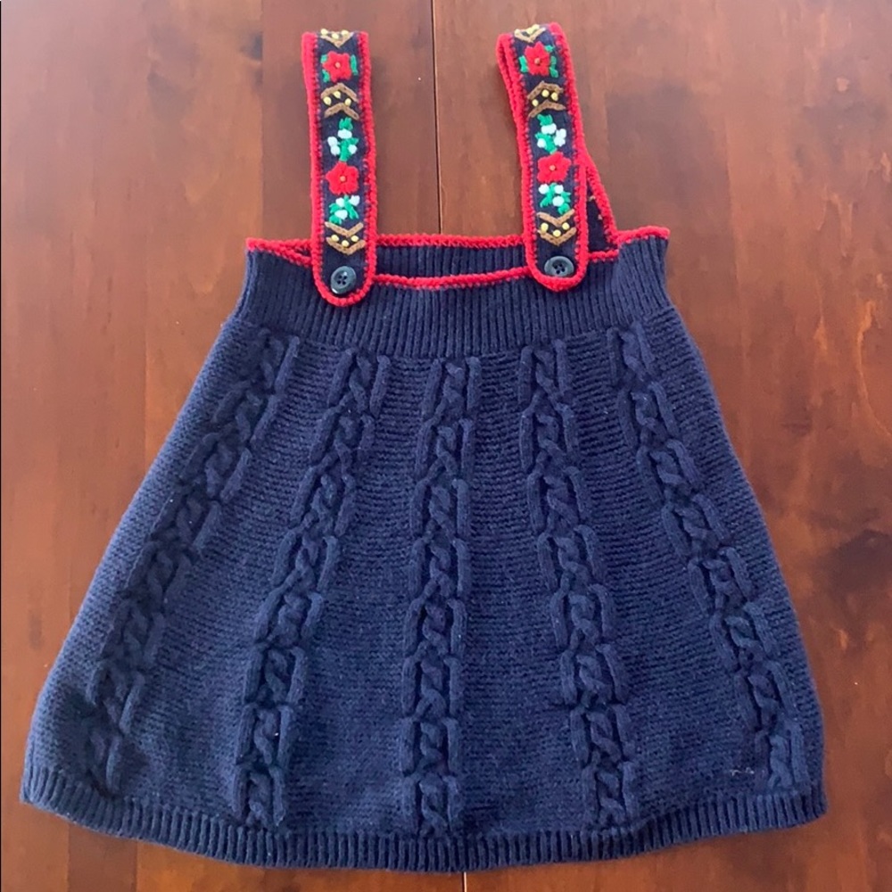 Hanna Andersson Nordic sweater dress 80cm